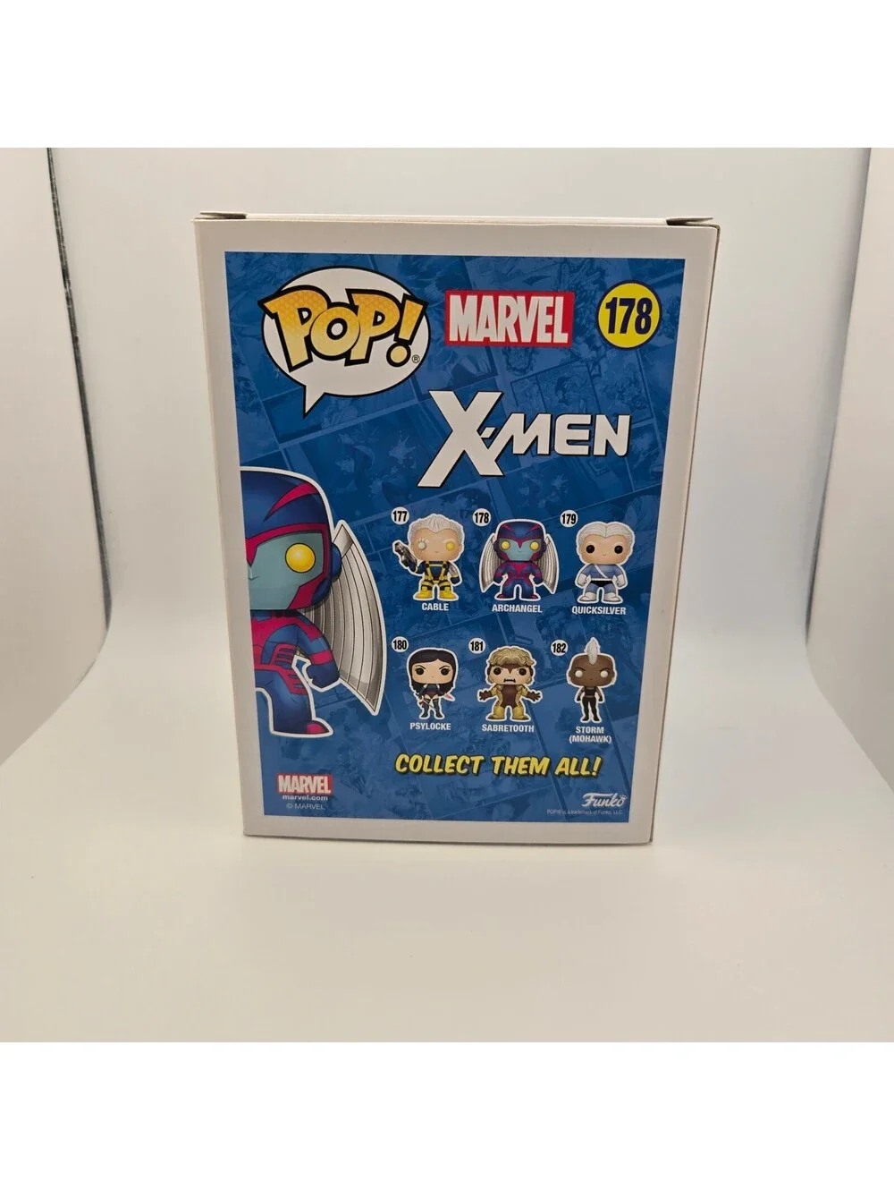 Funko Pop X-Men Archangel #178 Marvel Vinyl Bobblehead Figure